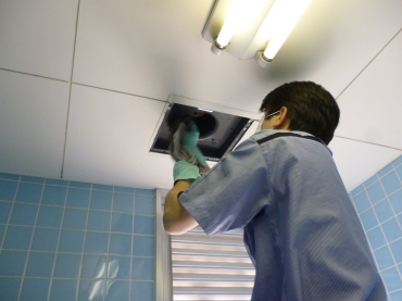 トイレ清掃研修